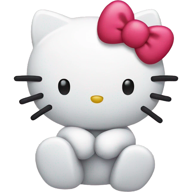 hello kitty heart emoji