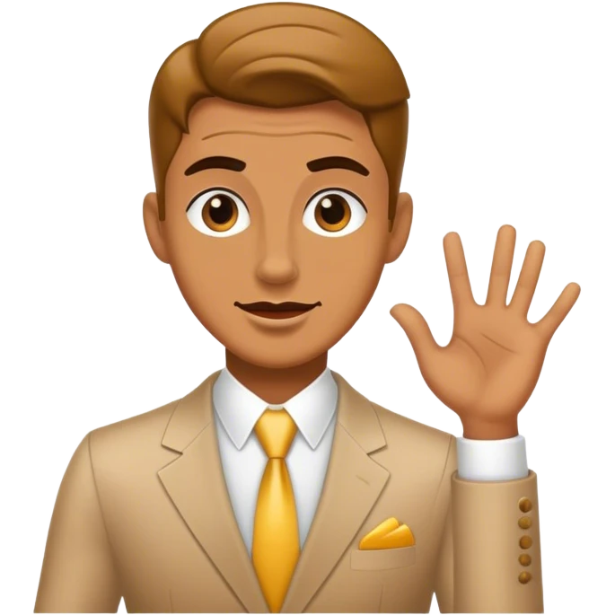 sales man who acts like a diva emoji