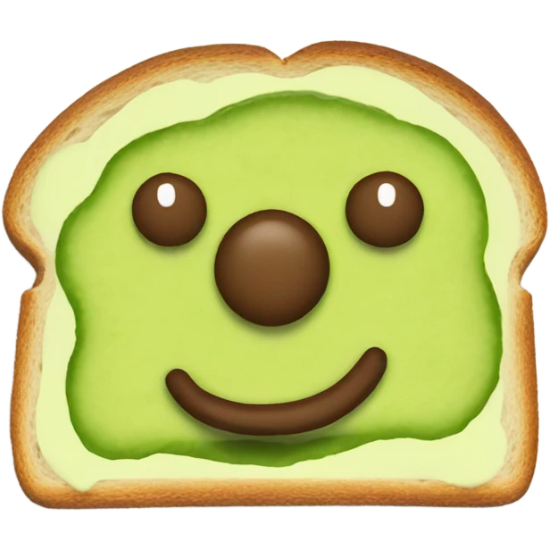 Avocado toast emoji