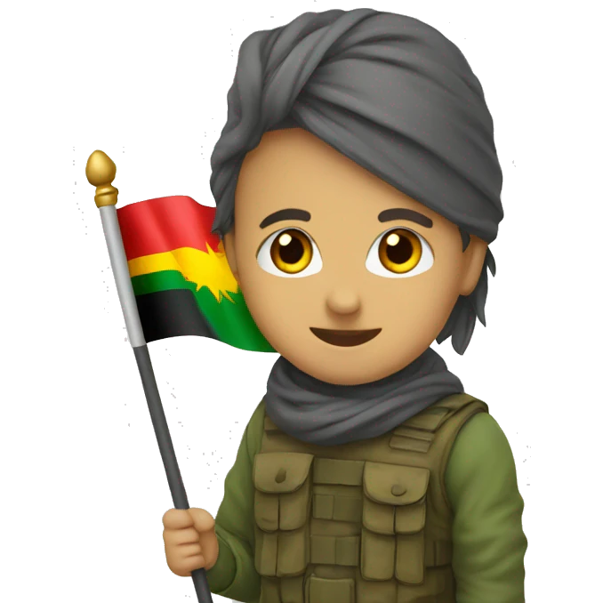 Kurdistan flag emoji