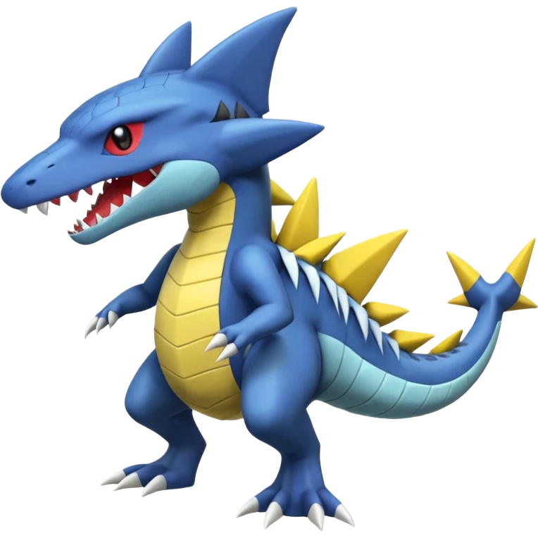 Zeraora-Sharpedo-Garchomp-Ampharos-Rhypherior-Sceptile-fusion emoji