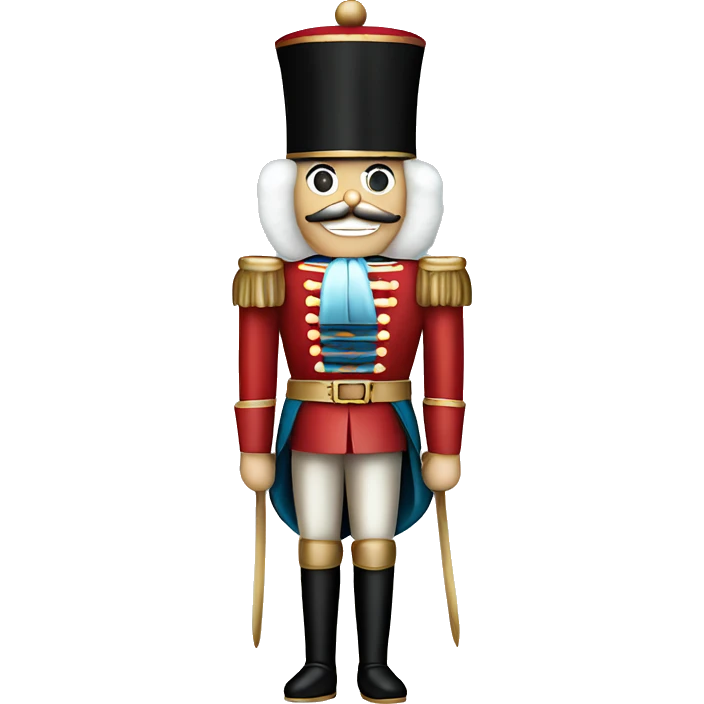 christmas nutcracker full body emoji