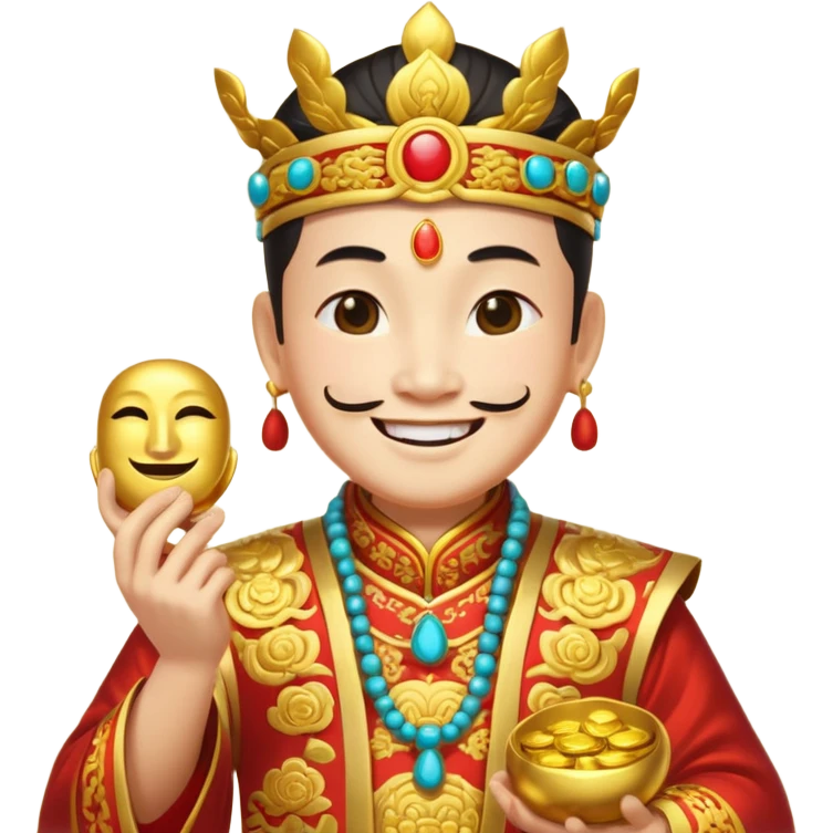 Chinese God of Wealth emoji