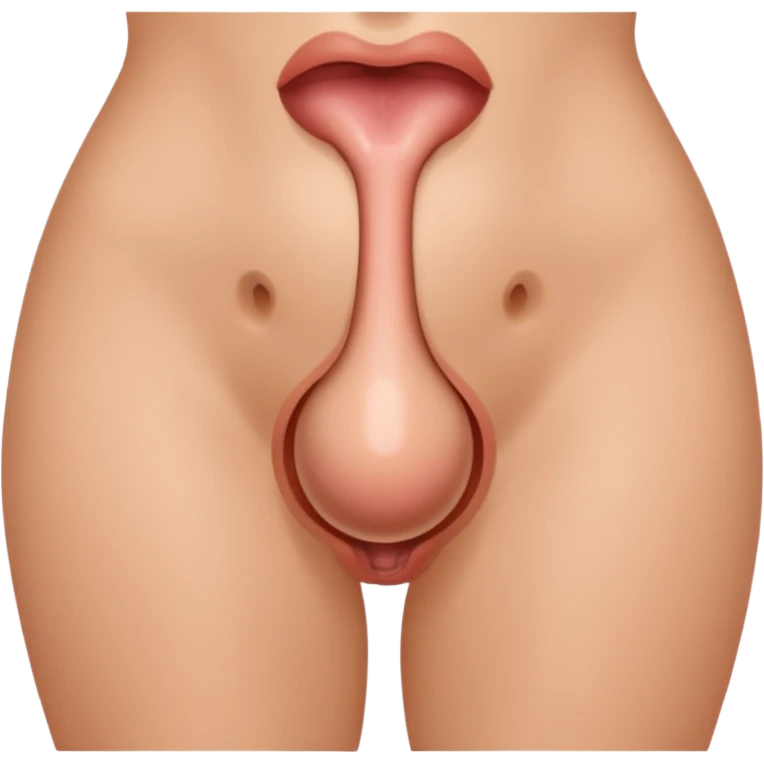 Futanari (female but have penis in vegina) emoji