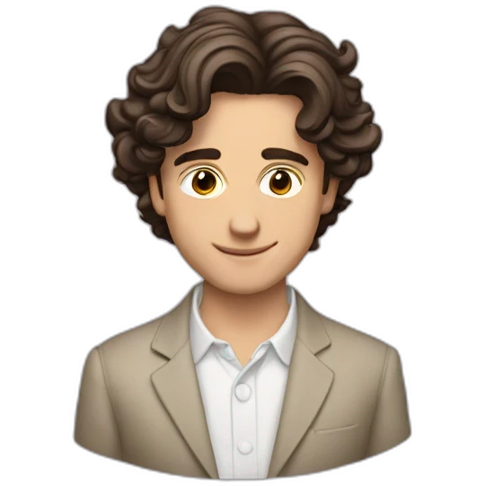 Timothée Chalamett  emoji