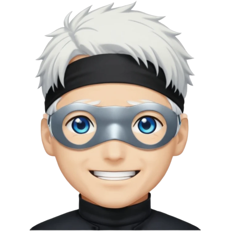 Gojo satoru from anime Jujitsu kisen sticker  emoji