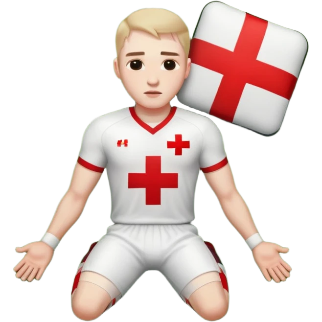 excluded player with red cross on him emoji