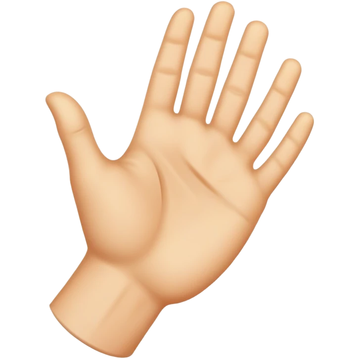back of hand emoji