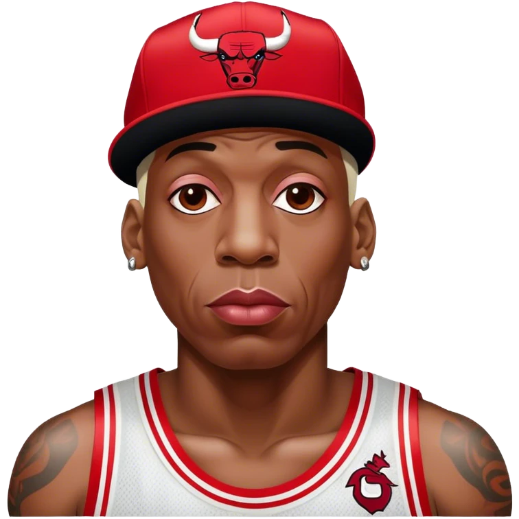 Dennis Rodman Chicago bulls emoji