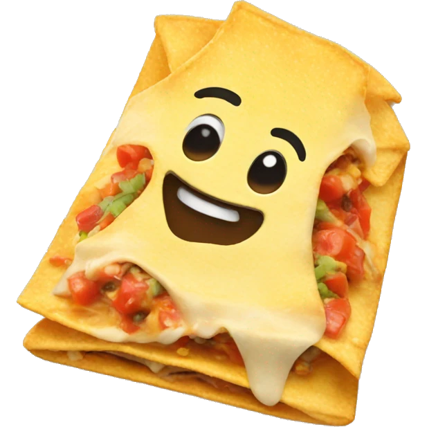 Nacho con queso  emoji