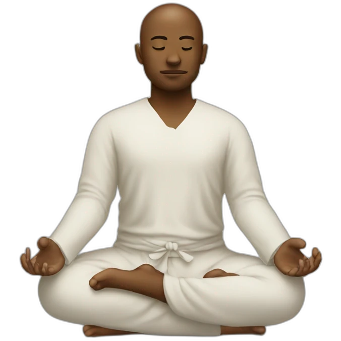Meditar emoji