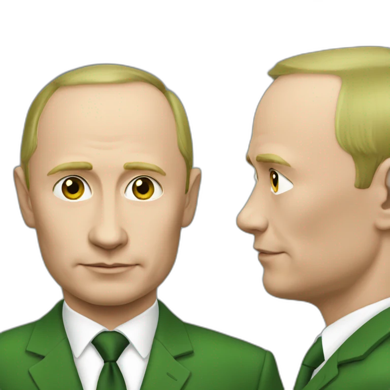 putin green skin emoji