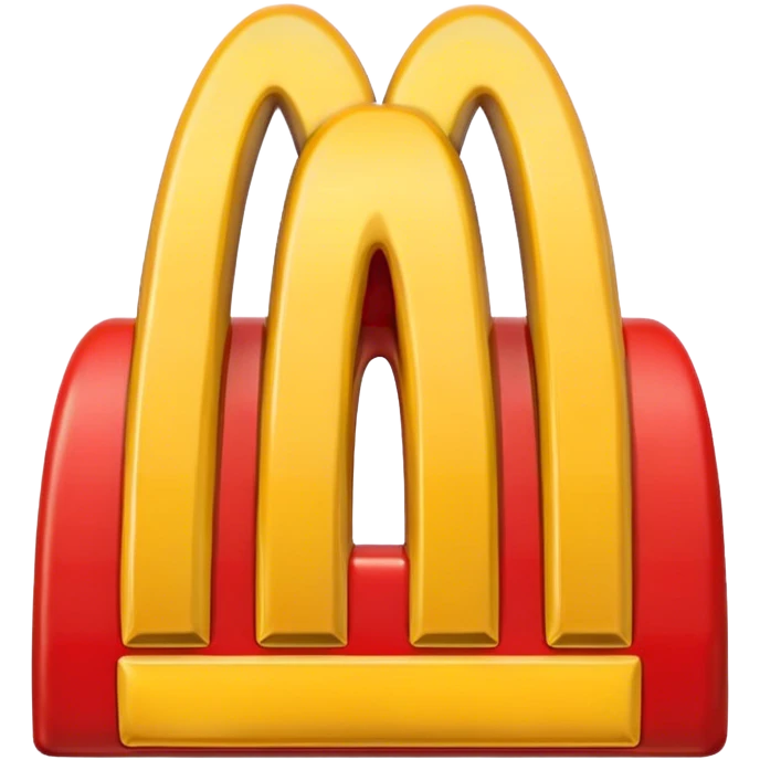 McDonald's logo emoji