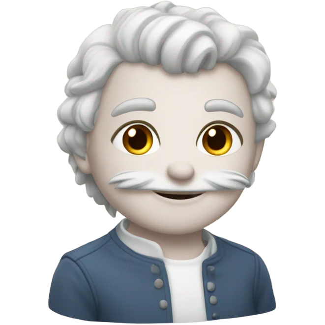 белая кошечка emoji