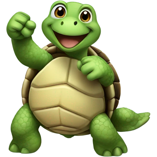 Turtle thumbs up emoji