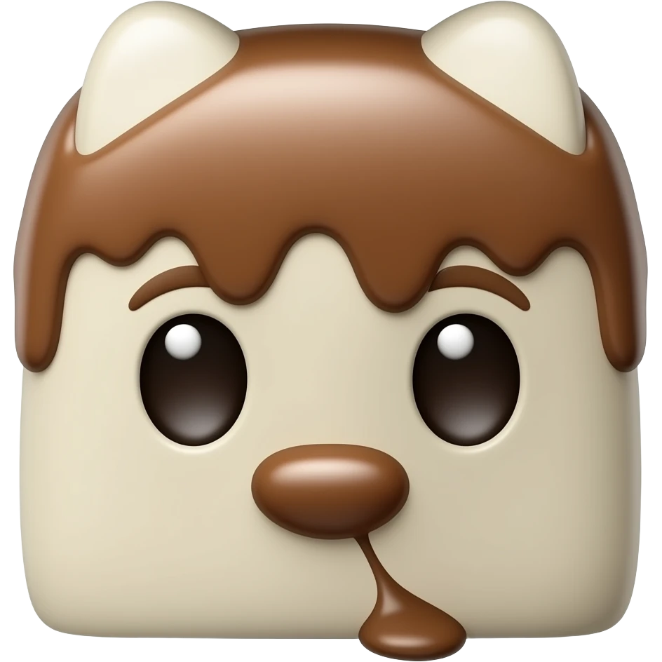 milk chocolate emoji