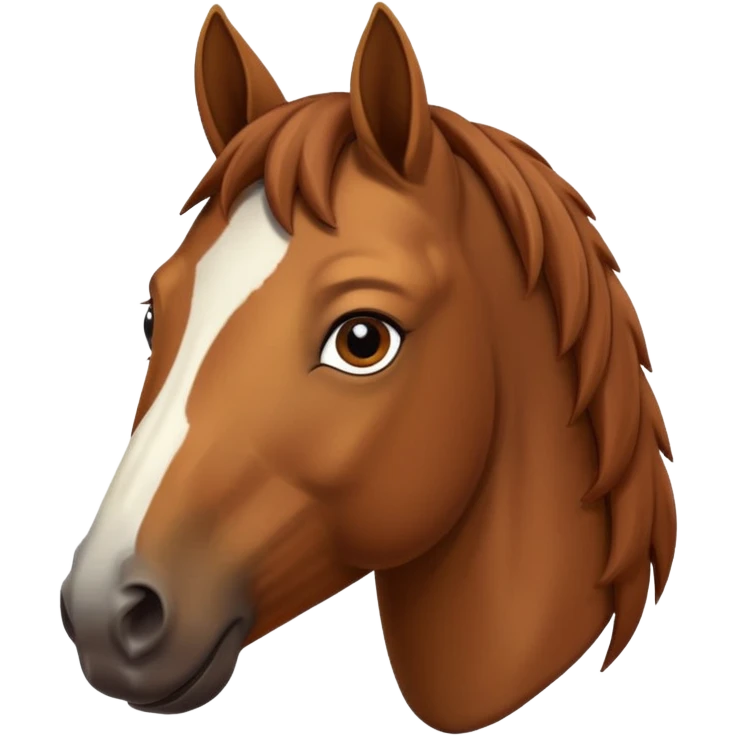 horse face emoji