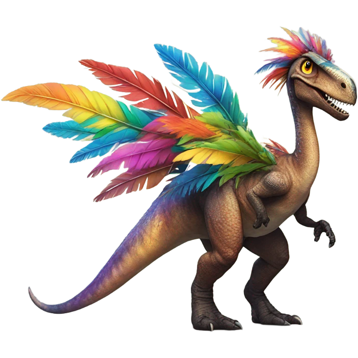 Feathered dinosaur emoji