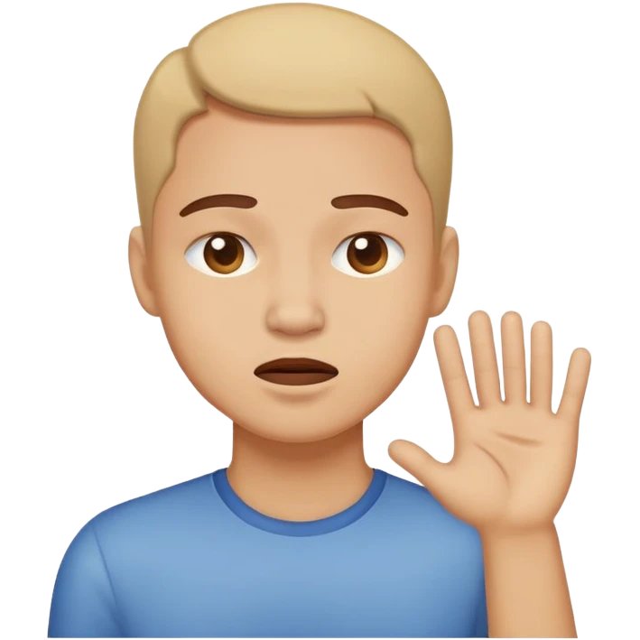😮 бьет себя по щеке emoji