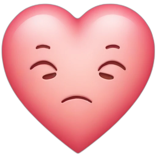 Inside heart SH letter emoji