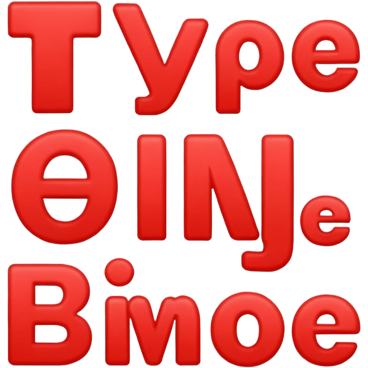 ❦ this type in red colour emoji