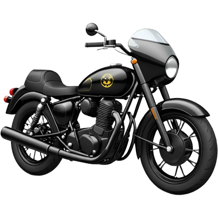 Classic 350 stealth black emoji emoji