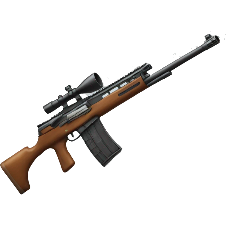 realistic rifle emoji