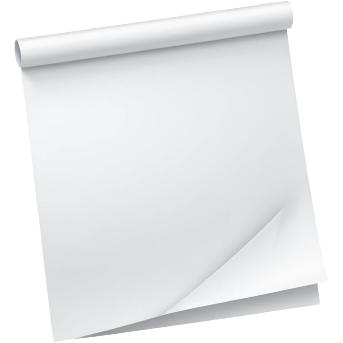 sheet of paper emoji