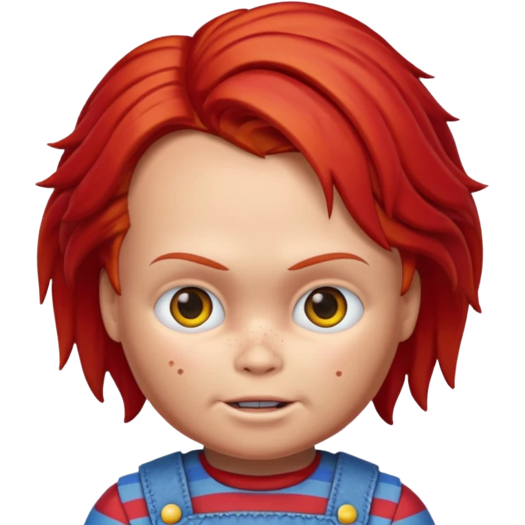 Un emojin de chuky emoji
