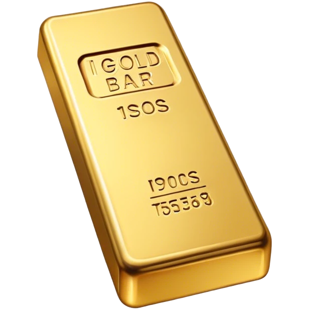 gold with bank emoji