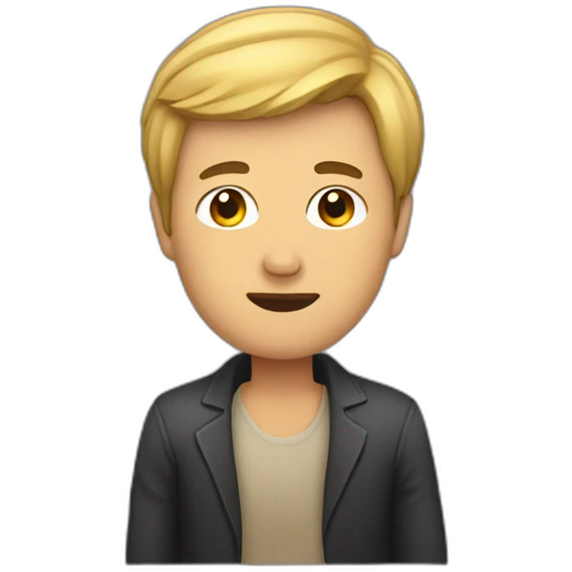 Submissive man emoji