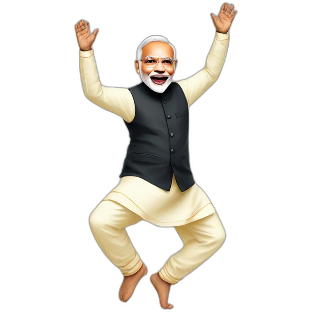 Dancing narendra modi emoji
