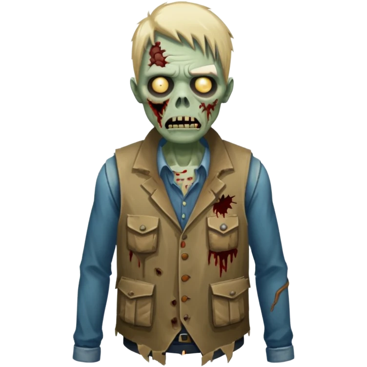 zombie in vests emoji