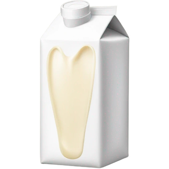 carton of cream emoji