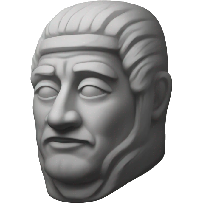 generate an emoji of the rosetta stone in the exact shape of it and engravings emoji