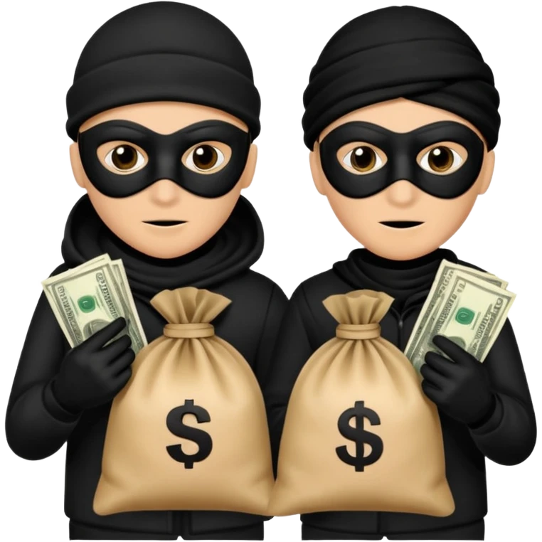 two robbers emoji