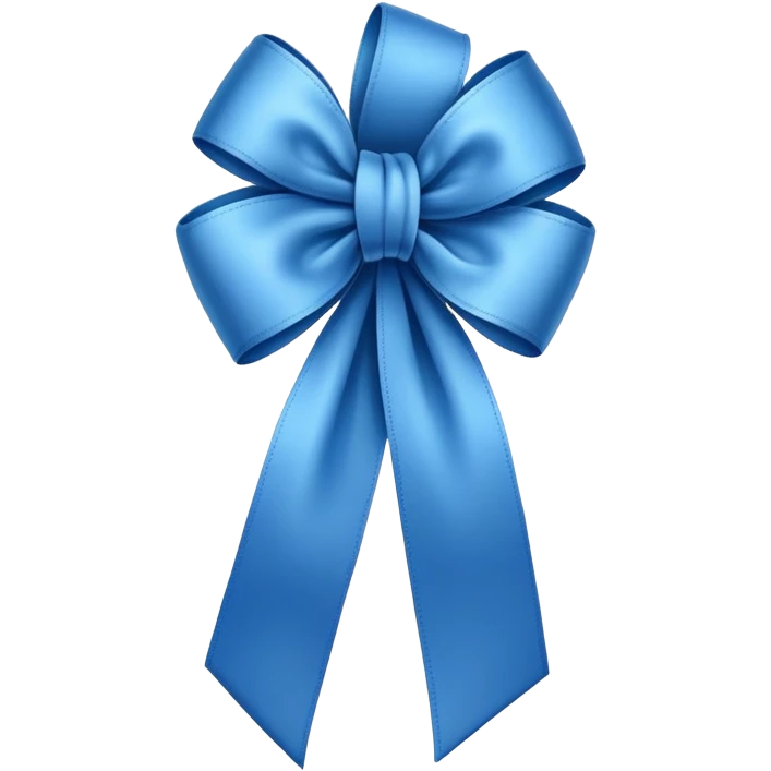 Blue ribbon  emoji