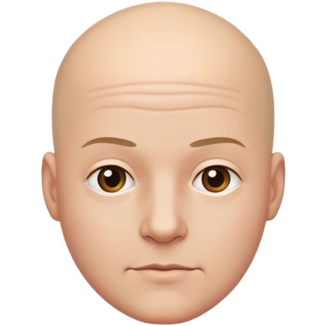 Bald Me emoji