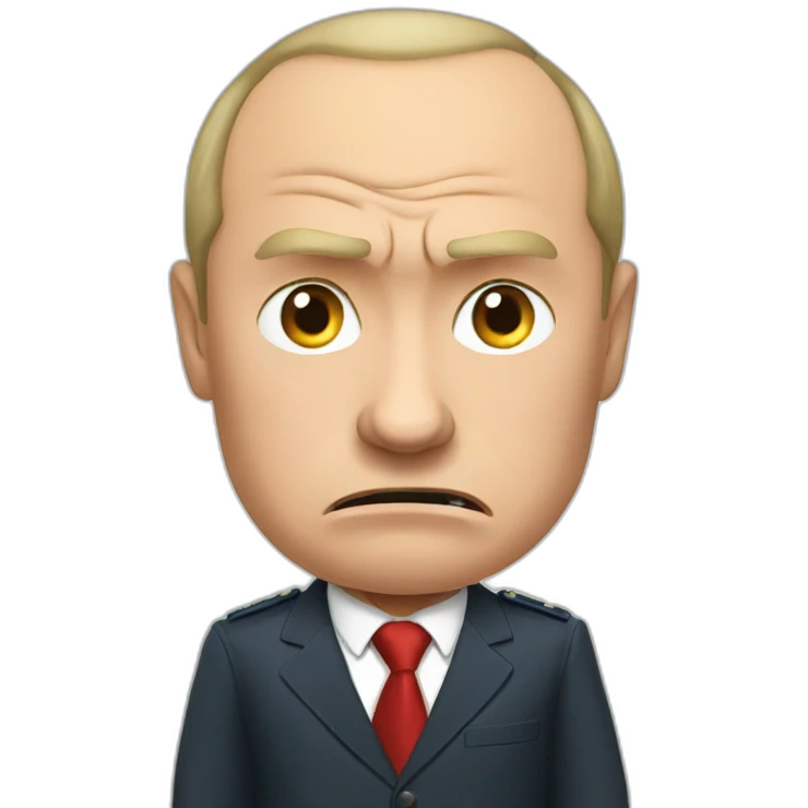 Putin angry emoji