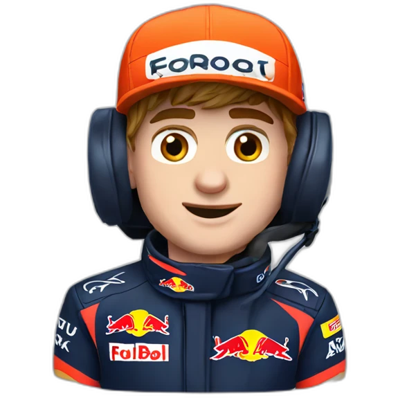 max verstappen, f1 emoji