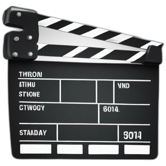 film clapper emoji