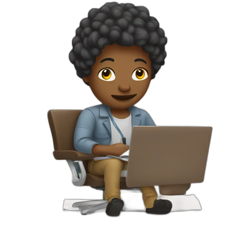 working from home emoji