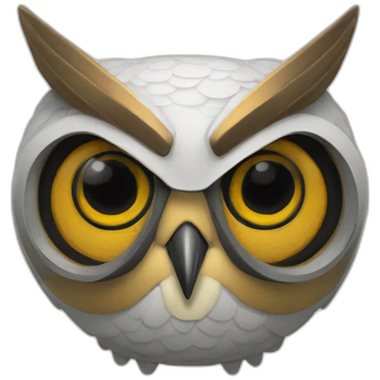 buho futurista emoji