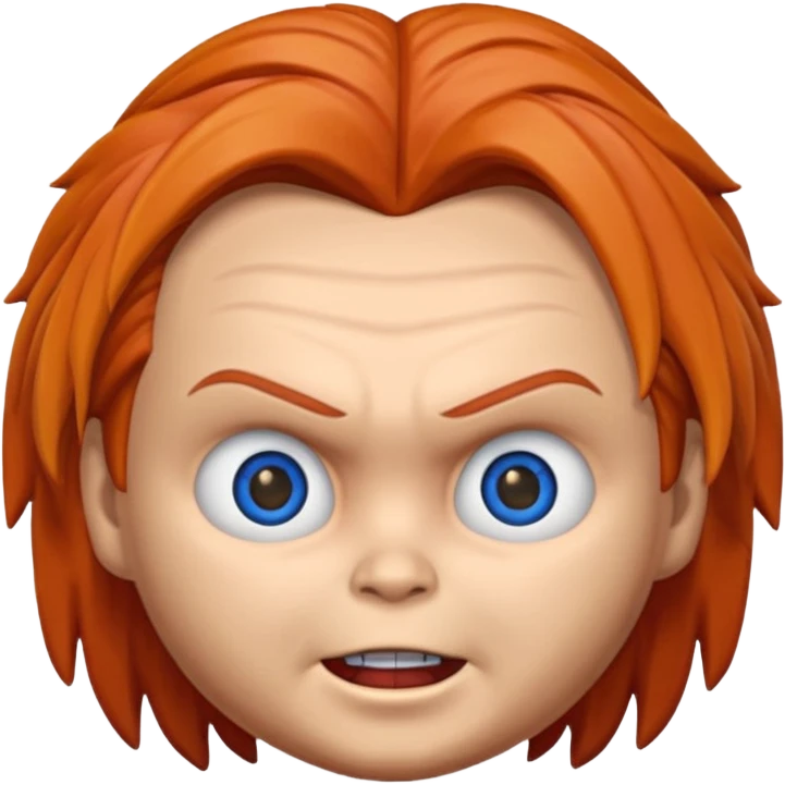Un emojin de chuky emoji