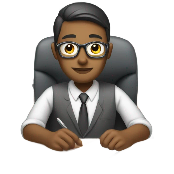 financial worker emoji