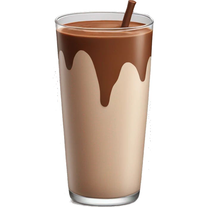 Chocolate milk  emoji
