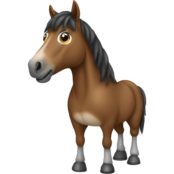 horse with coat emoji