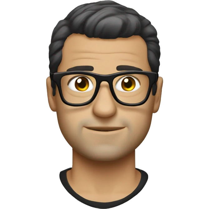 Steven taylor with big glasses emoji