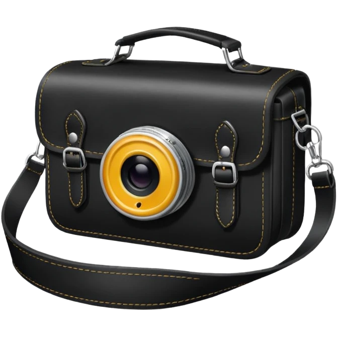 сумка фотоапарат emoji