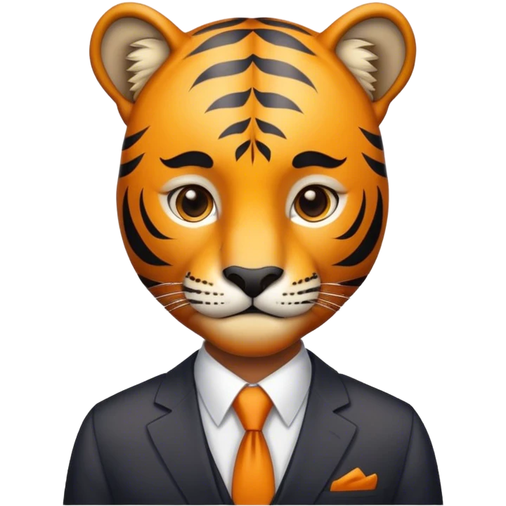 Office tiger  emoji